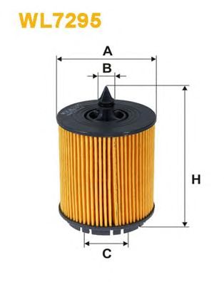 WIX FILTERS wl7295 -  Фильтр масляный двигателя